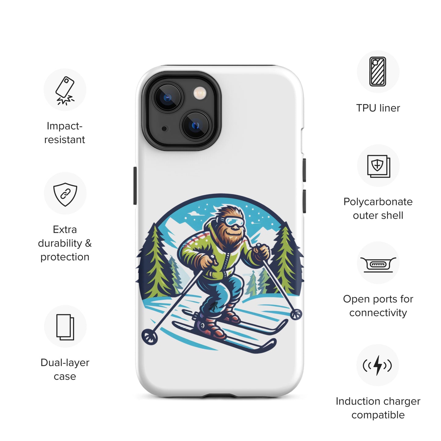 Ski Bum Tough Case for iPhone®