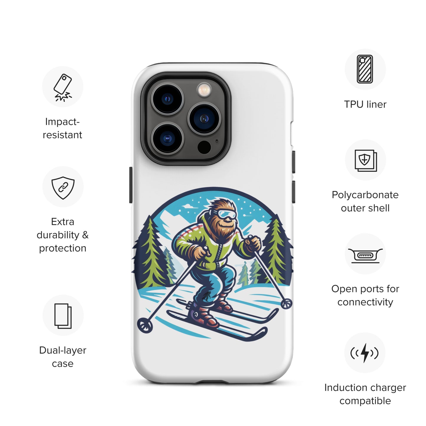 Ski Bum Tough Case for iPhone®