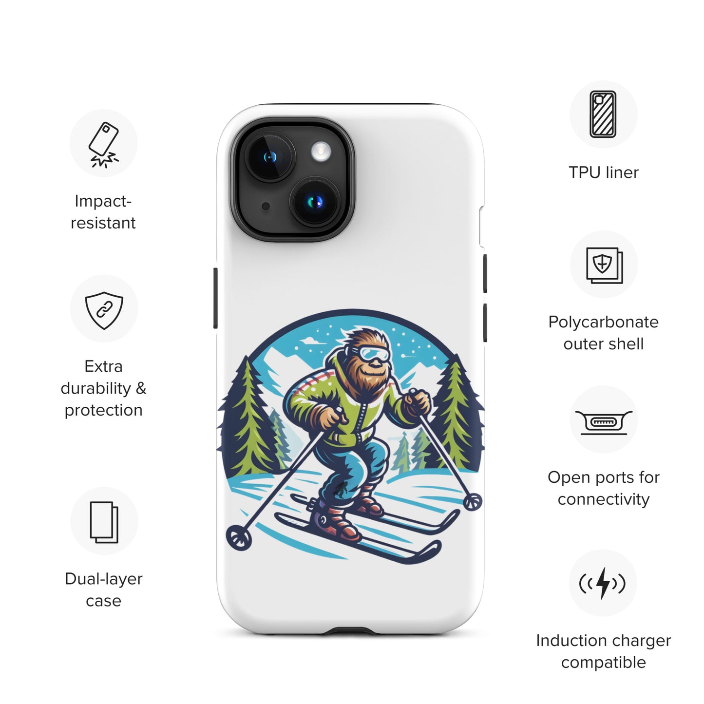 Ski Bum Tough Case for iPhone®