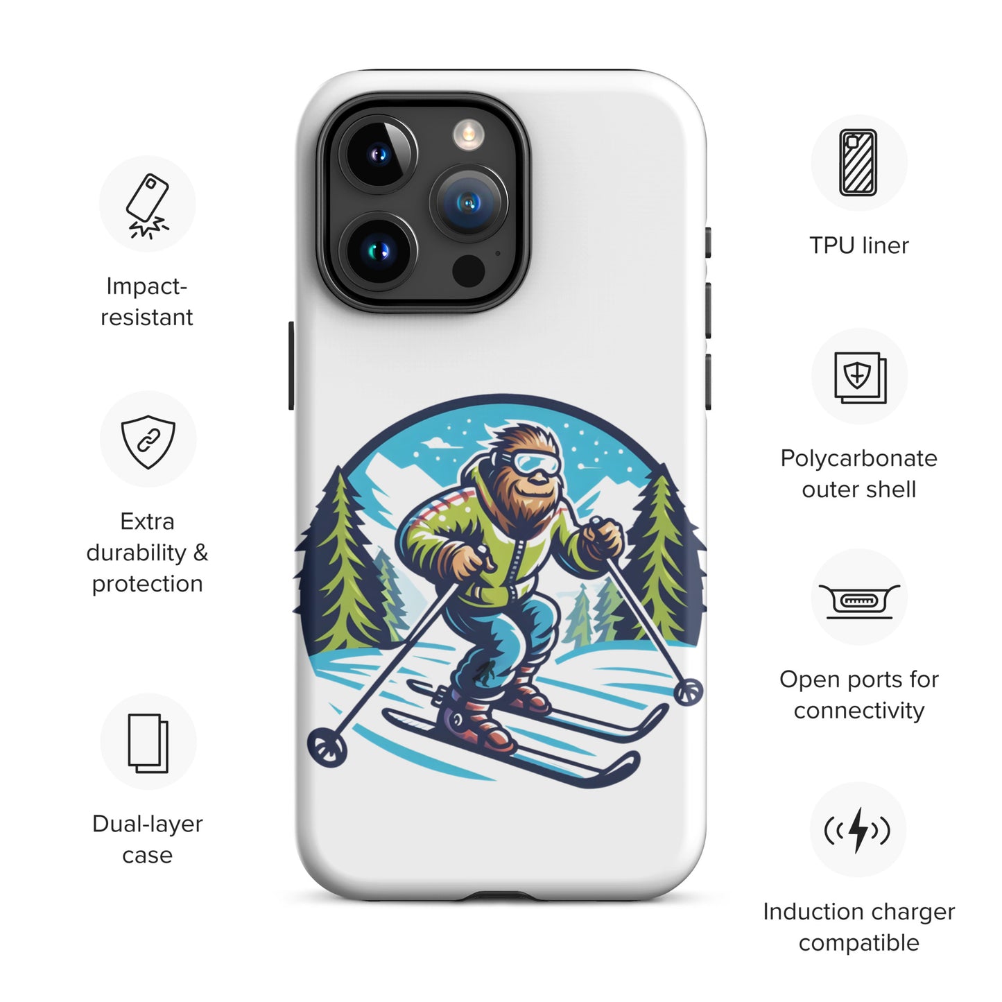 Ski Bum Tough Case for iPhone®