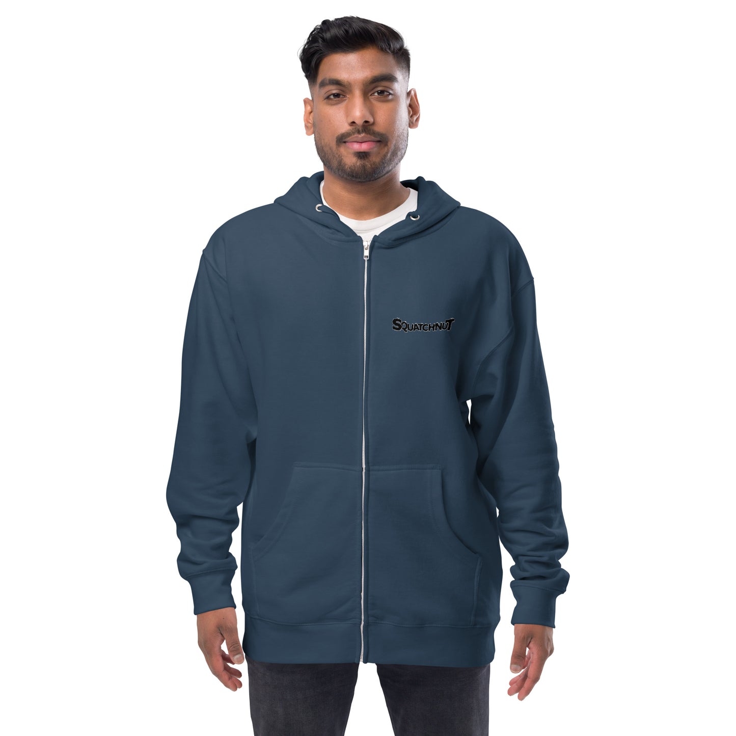 Fire Fighter Unisex fleece zip up hoodie
