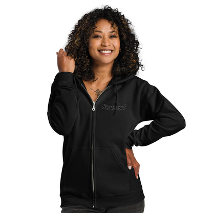 Boarding Unisex heavy blend zip hoodie