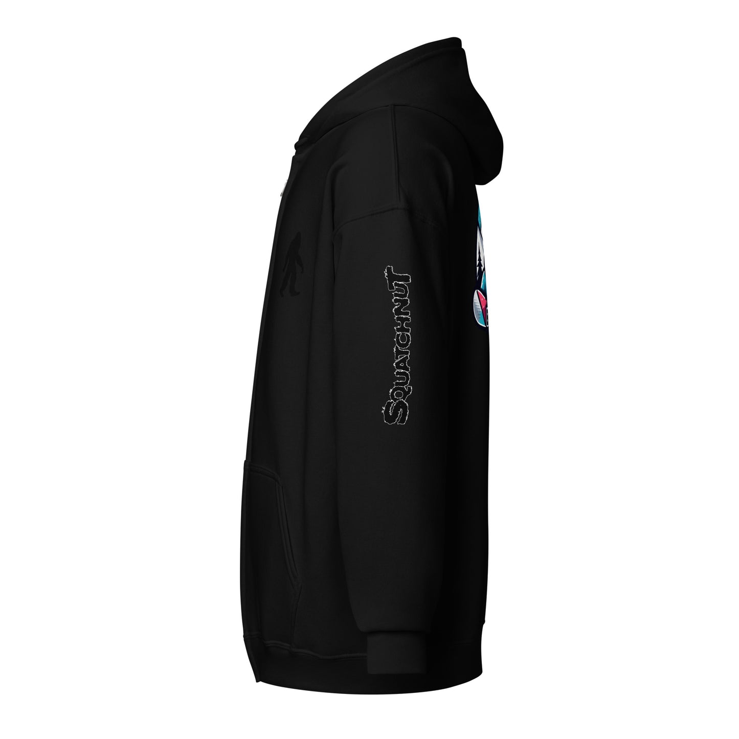 Boardin Squatch Unisex heavy blend zip hoodie