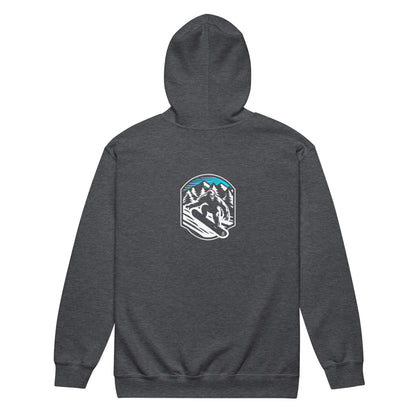 Boarding Unisex heavy blend zip hoodie