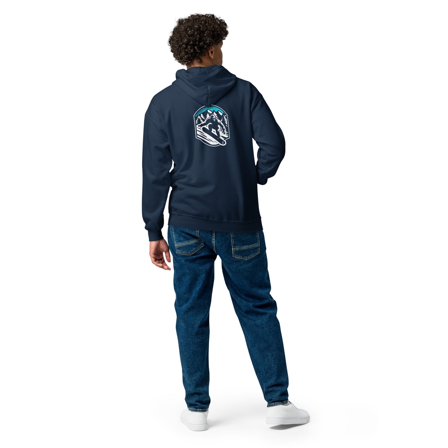 Boarding Unisex heavy blend zip hoodie
