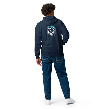 Boarding Unisex heavy blend zip hoodie