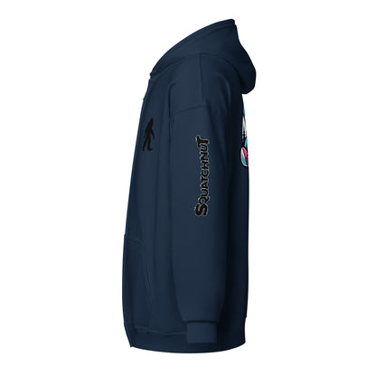 Boardin Squatch Unisex heavy blend zip hoodie