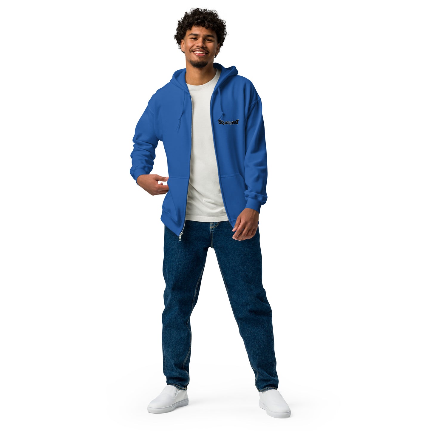 Boarding Unisex heavy blend zip hoodie