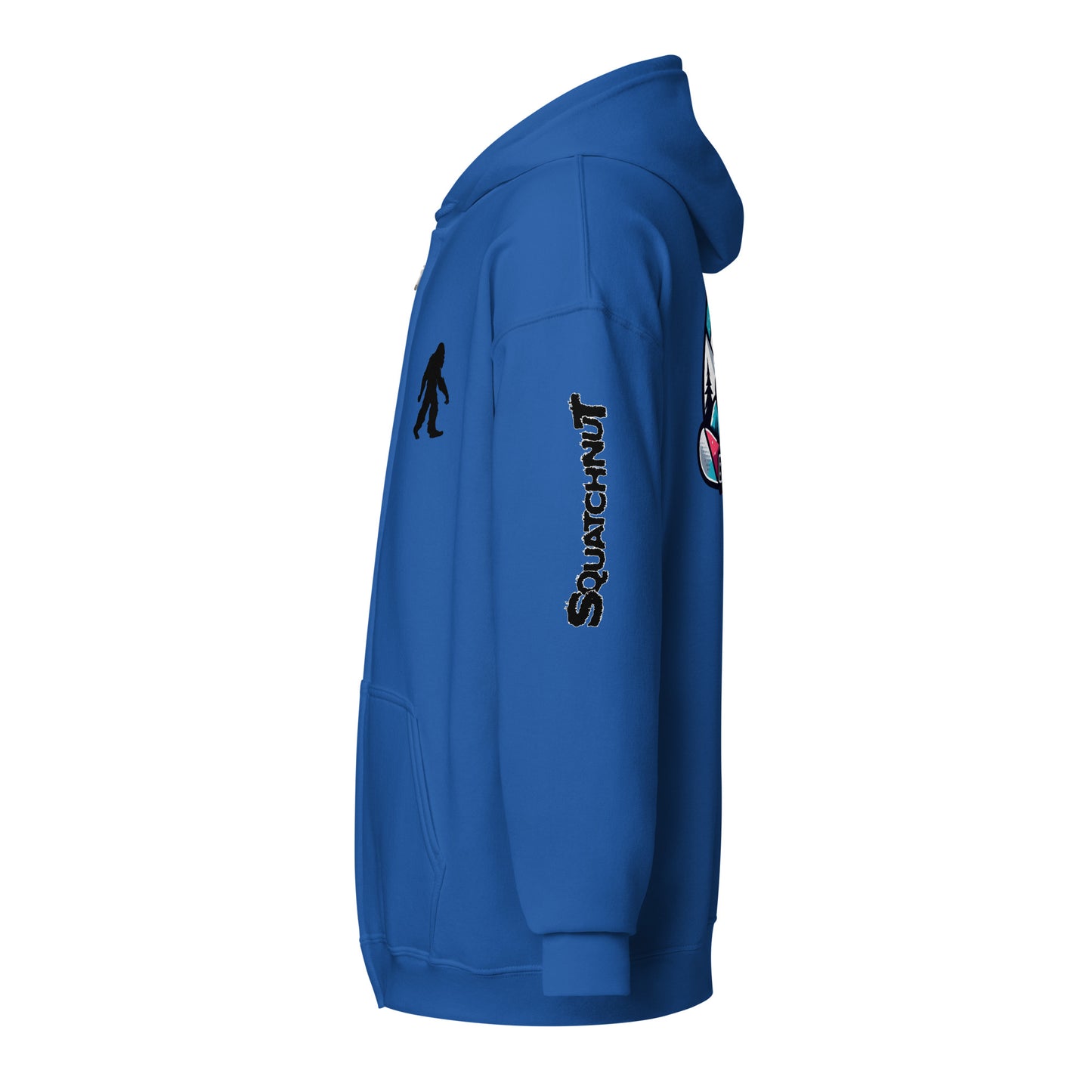 Boardin Squatch Unisex heavy blend zip hoodie