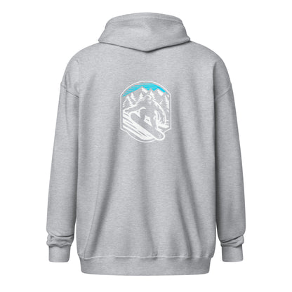Boarding Unisex heavy blend zip hoodie