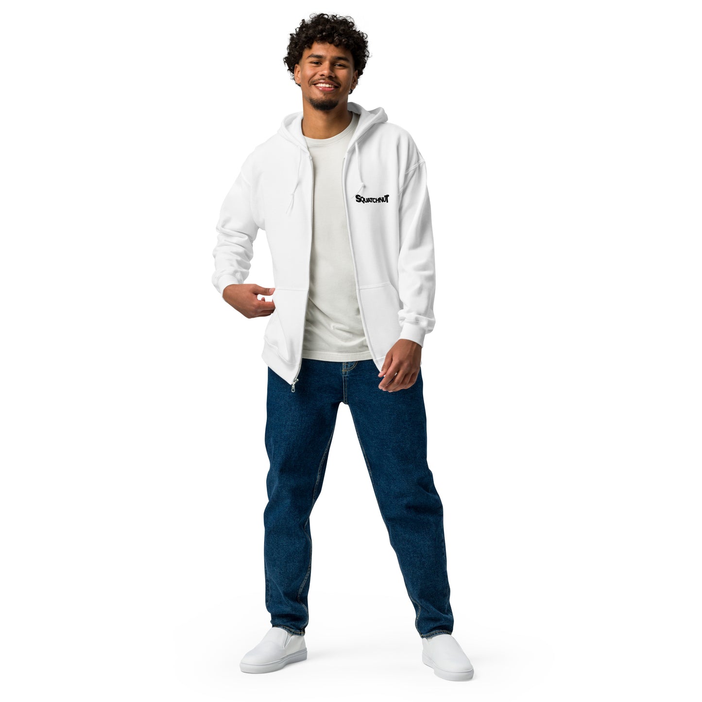 Boarding Unisex heavy blend zip hoodie