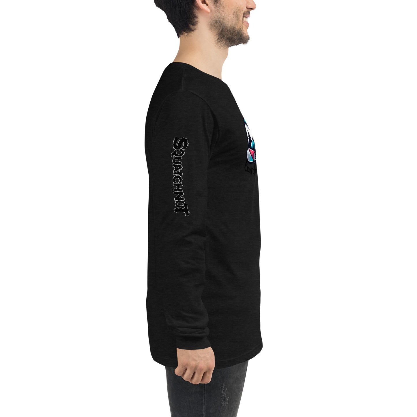 Boarding Squatch Unisex Long Sleeve Tee