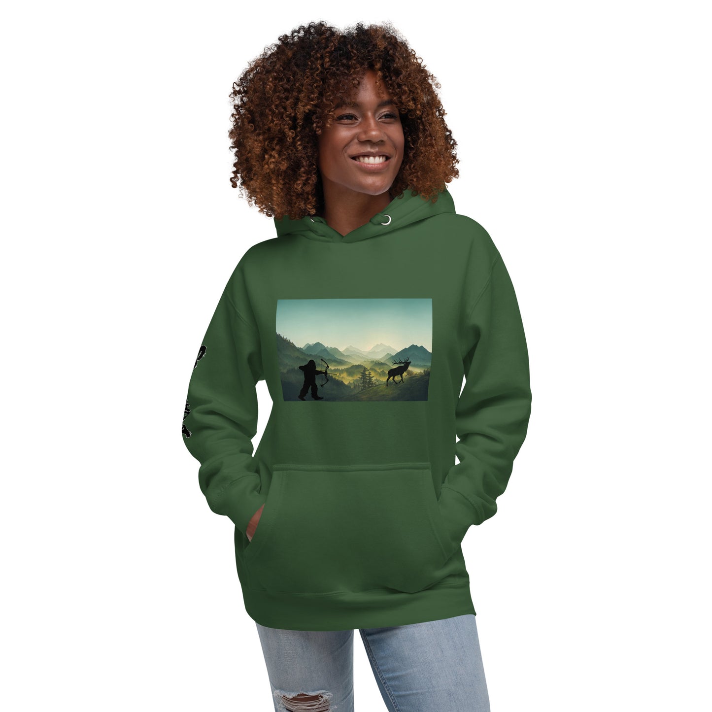 Elk Hunt Unisex Hoodie
