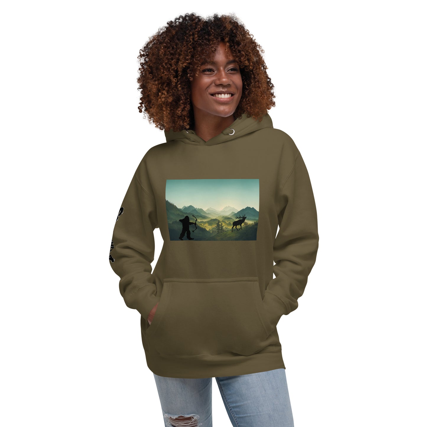 Elk Hunt Unisex Hoodie