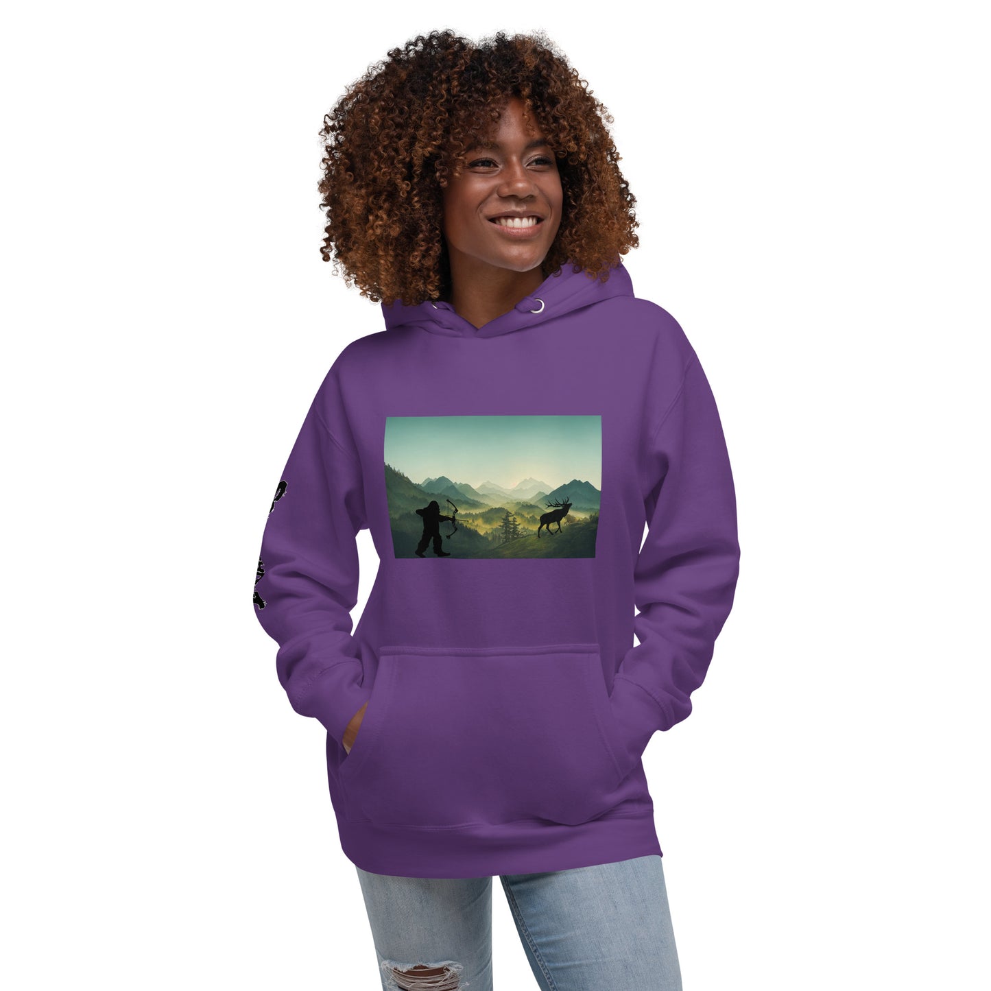 Elk Hunt Unisex Hoodie
