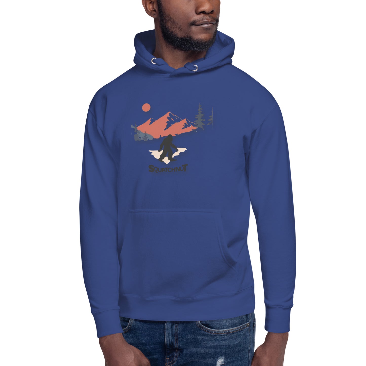 Moon Squatchin Unisex Hoodie