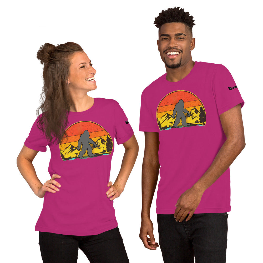 Roaming Sasquatch Unisex t-shirt