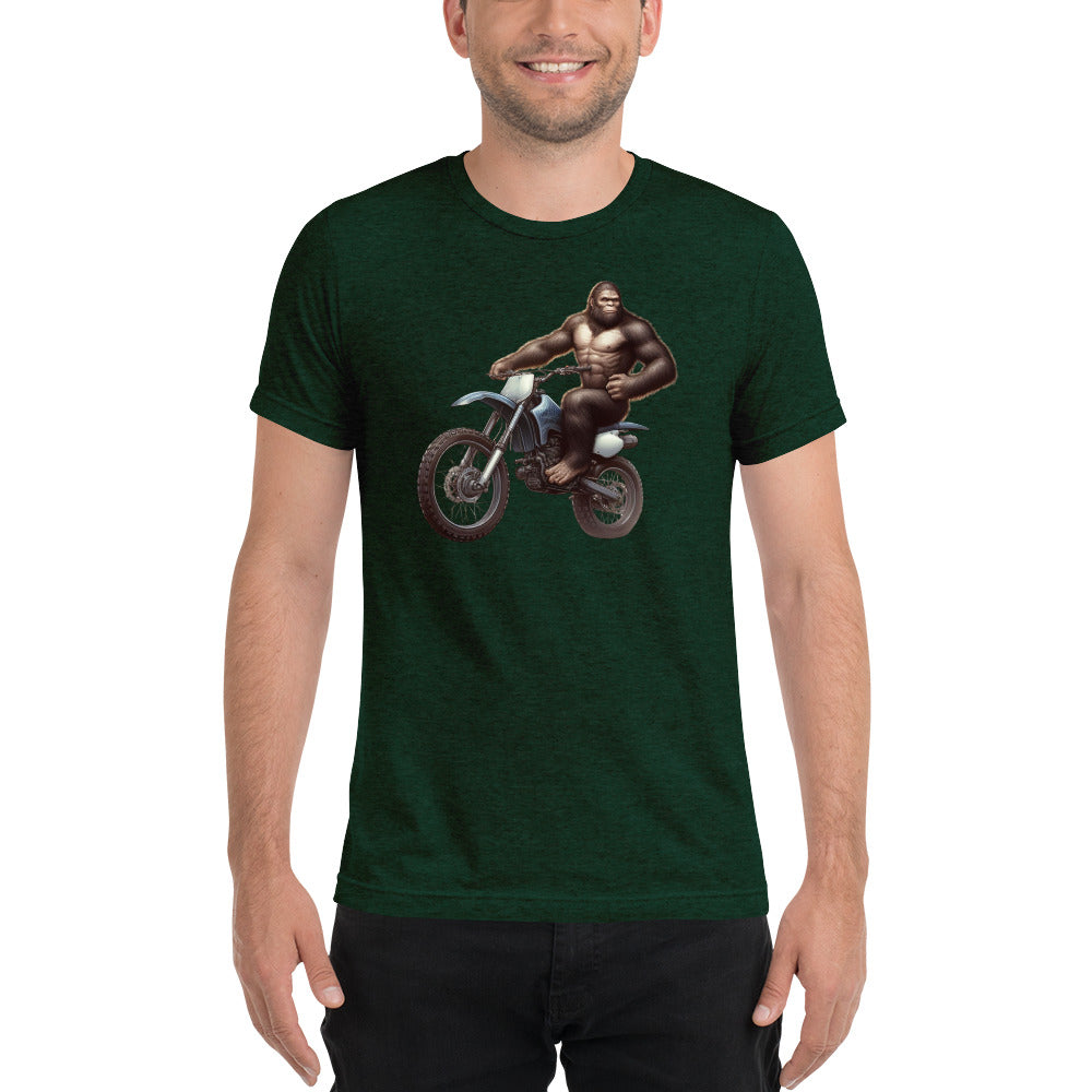 Dirt bike Squatch Short sleeve t-shirt