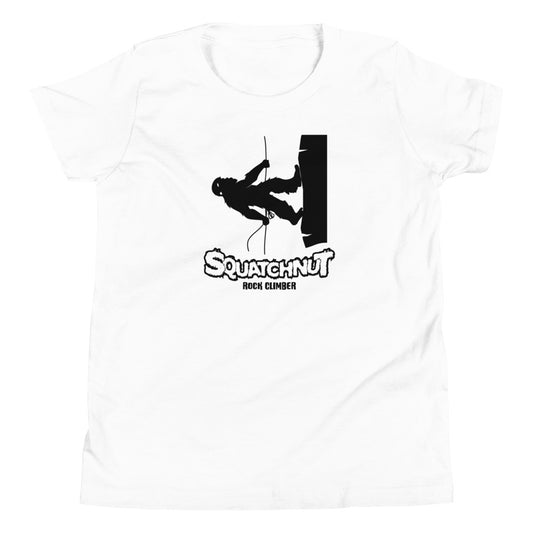 Rock Climber Youth Short Sleeve T-Shirt